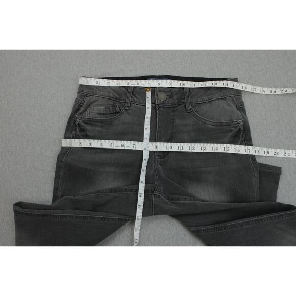 Democracy Jeans Womens 8 Gray Cotton Blend Bootcut Ab Technology - Picture 5 of 6